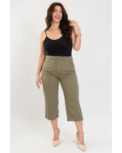 CALÇA CAPRI PANTACOURT LINHO 43371804