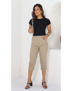 CALÇA CAPRI LINHO DET BARRA  43371902 1