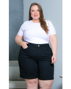 BERMUDA MEIA COXA PLUS SIZE